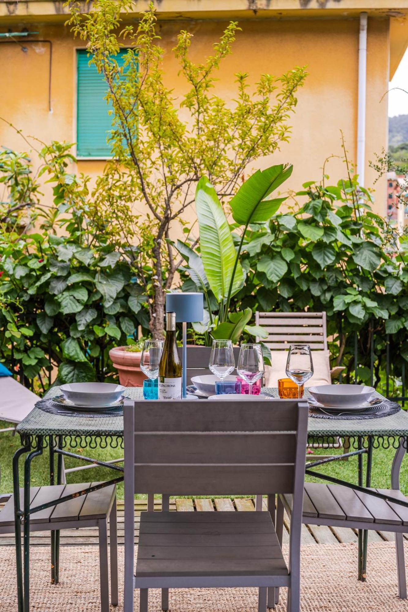Terrazza Portofino Splendido Appartamento Con Piscina Idromassaggio - Parcheggio Gratis Santa Margherita Ligure Buitenkant foto