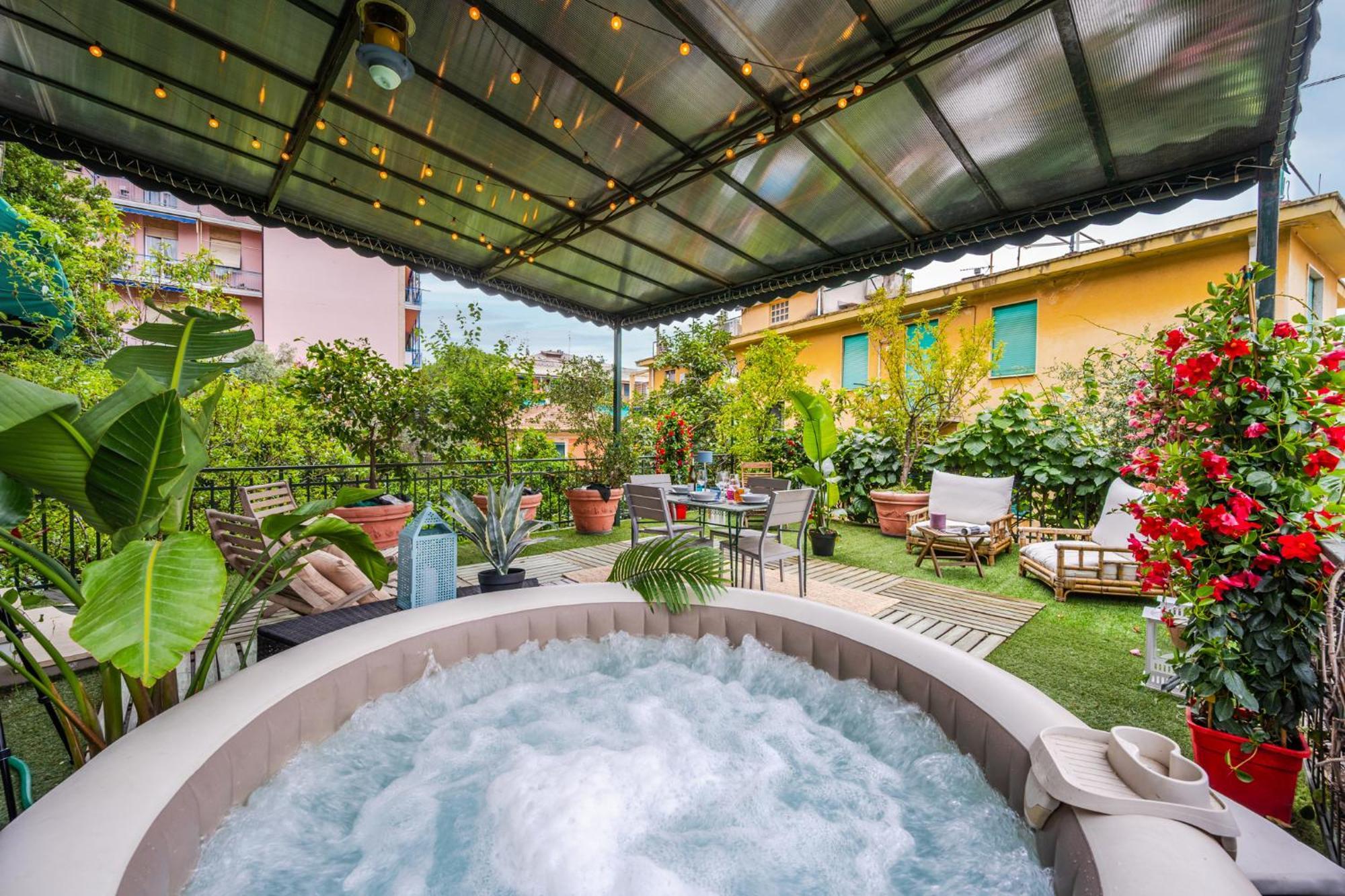 Terrazza Portofino Splendido Appartamento Con Piscina Idromassaggio - Parcheggio Gratis Santa Margherita Ligure Buitenkant foto