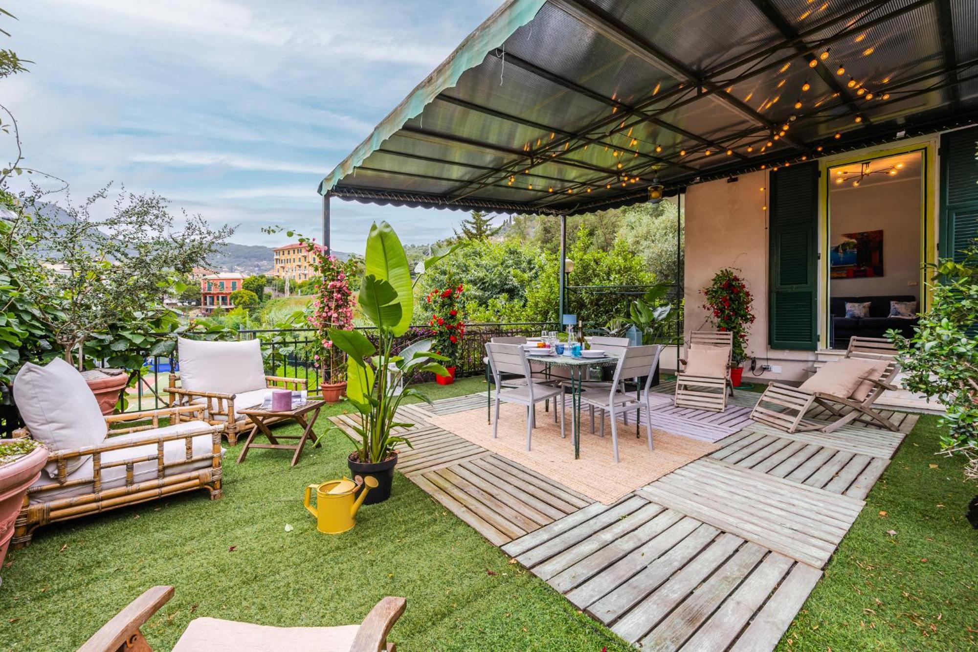 Terrazza Portofino Splendido Appartamento Con Piscina Idromassaggio - Parcheggio Gratis Santa Margherita Ligure Buitenkant foto