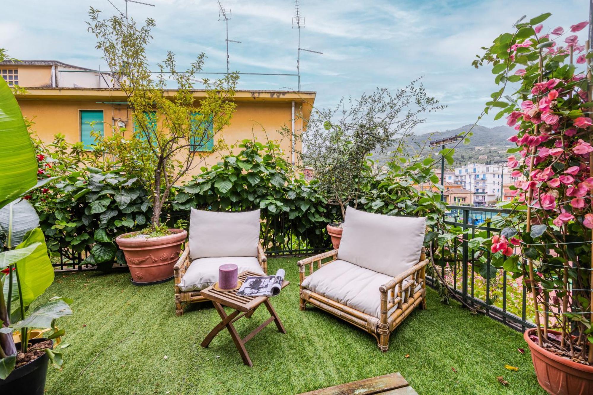 Terrazza Portofino Splendido Appartamento Con Piscina Idromassaggio - Parcheggio Gratis Santa Margherita Ligure Buitenkant foto