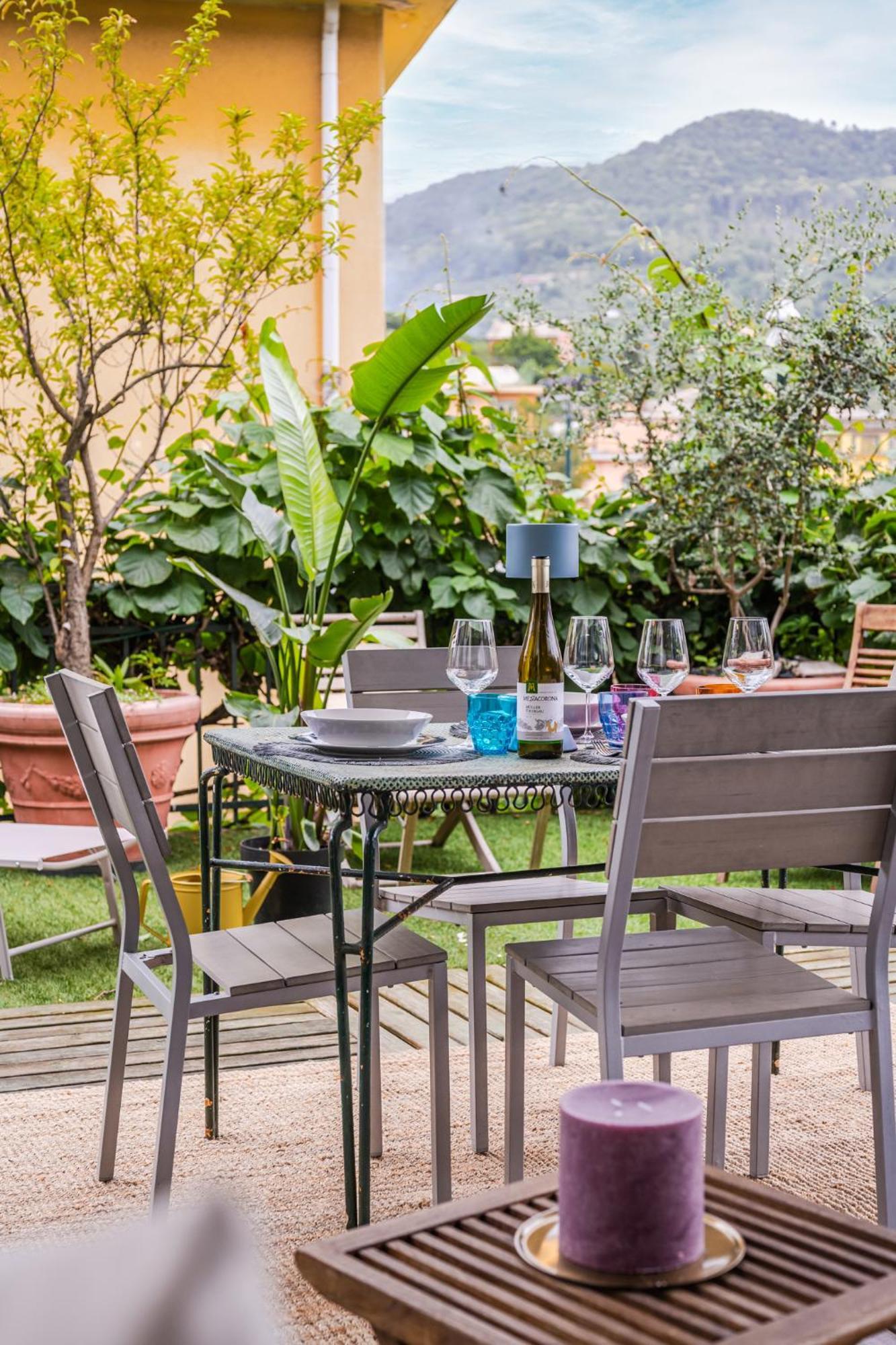 Terrazza Portofino Splendido Appartamento Con Piscina Idromassaggio - Parcheggio Gratis Santa Margherita Ligure Buitenkant foto